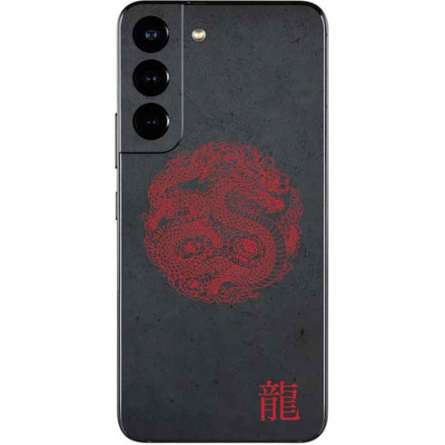Red Dragon Galaxy S22 Skin