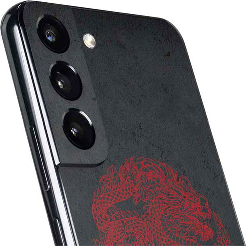 Red Dragon Galaxy S22 Skin