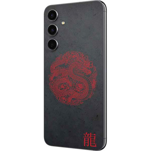 Red Dragon Galaxy S23 FE Skin