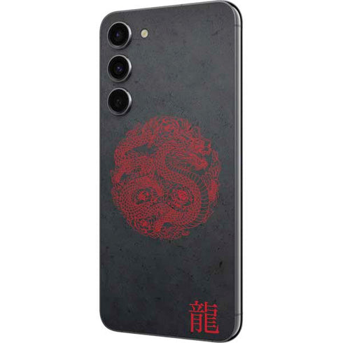 Red Dragon Galaxy S23 Plus Skin