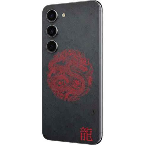 Red Dragon Galaxy S23 Skin
