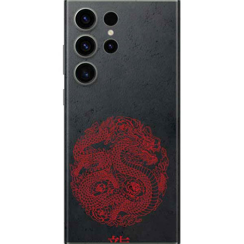 Red Dragon Galaxy S23 Ultra Skin