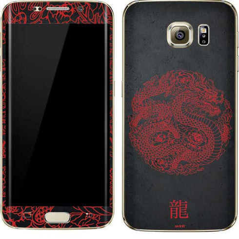 Red Dragon Galaxy S7 Edge Skin