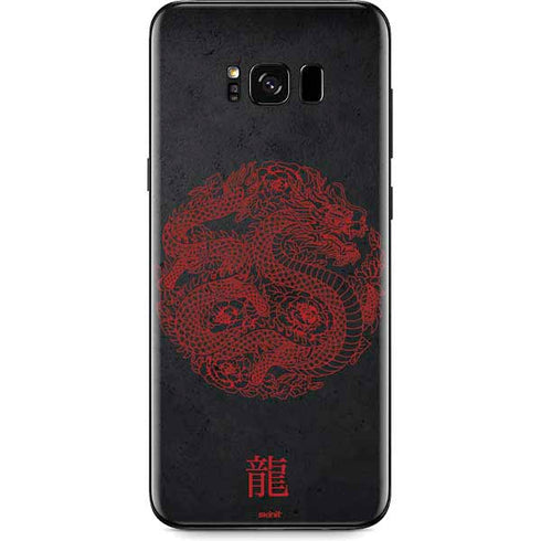 Red Dragon Galaxy S8 Plus Skin