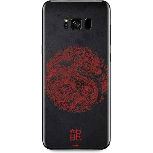 Red Dragon Galaxy S8 Skin