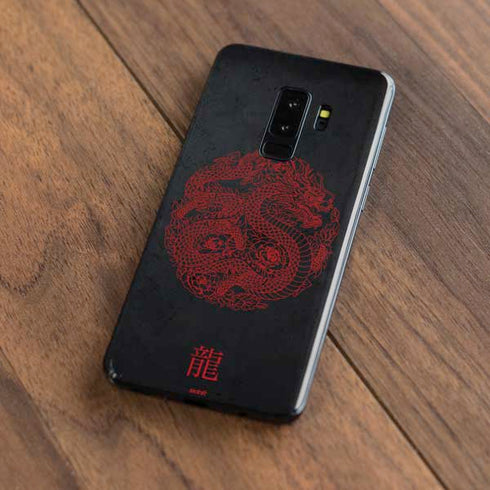 Red Dragon Galaxy S9 Plus Skin