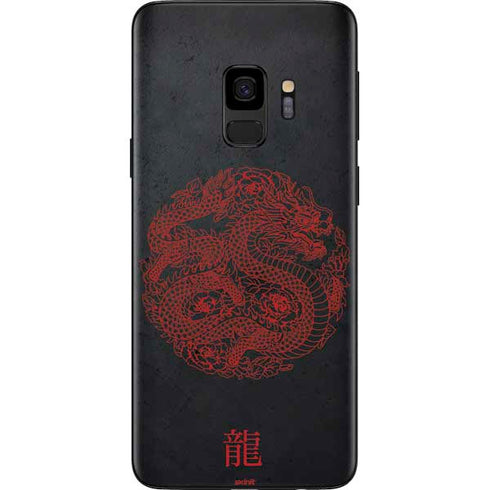 Red Dragon Galaxy S9 Skin