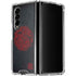 Red Dragon Galaxy Z Fold4 5G Clear Case