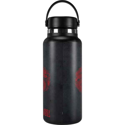Red Dragon Hydro Flask 32oz Wide Mouth Skin