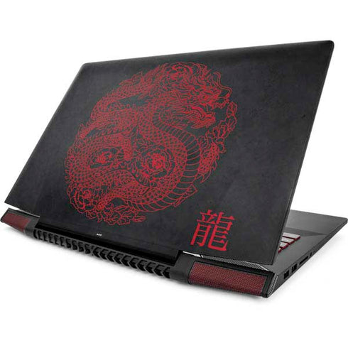 Red Dragon Lenovo IdeaPad Skin