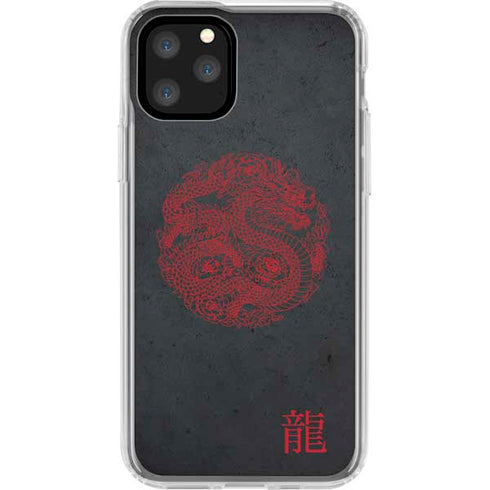 Red Dragon iPhone 11 Pro Clear Case