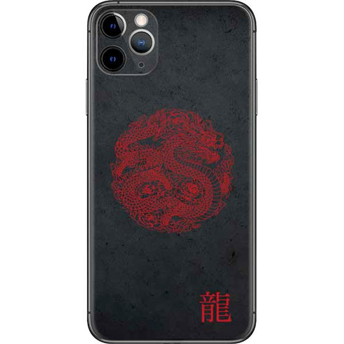 Red Dragon iPhone 11 Pro Max Skin