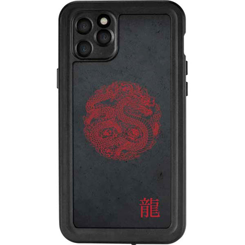 Red Dragon iPhone 11 Pro Max Waterproof Case