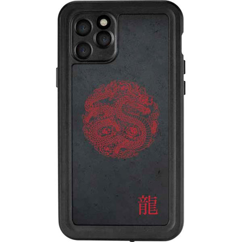 Red Dragon iPhone 11 Pro Waterproof Case