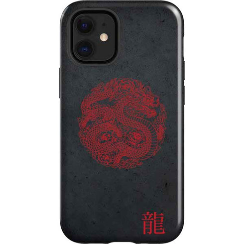 Red Dragon iPhone 12 Mini Impact Case