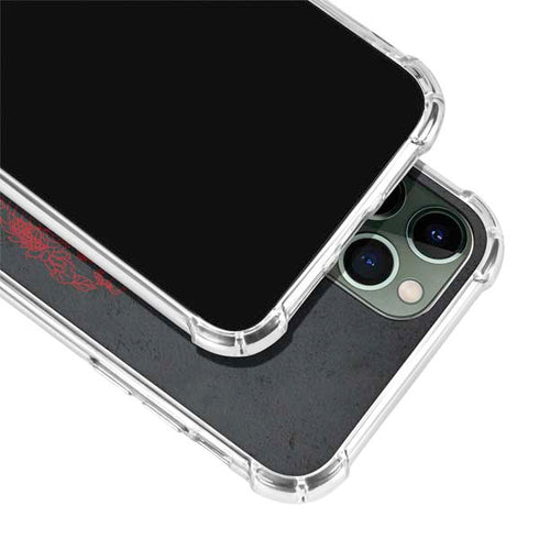 Red Dragon iPhone 12 Pro Clear Case