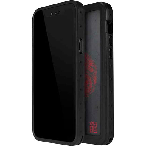 Red Dragon iPhone 13 Mini Waterproof Case