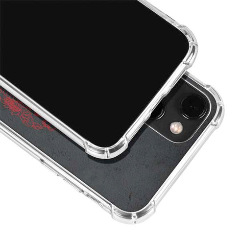 Red Dragon iPhone 14 Clear Case