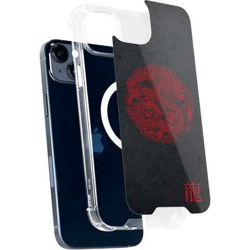 Red Dragon iPhone 14 Plus MagSafe Case