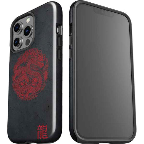 Red Dragon iPhone 15 Pro Impact Case