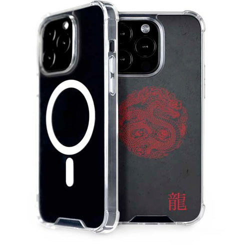 Red Dragon iPhone 14 Pro MagSafe Case