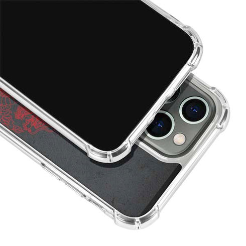 Red Dragon iPhone 15 Pro Max Clear Case