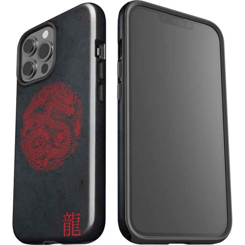 Red Dragon iPhone 15 Pro Max Impact Case