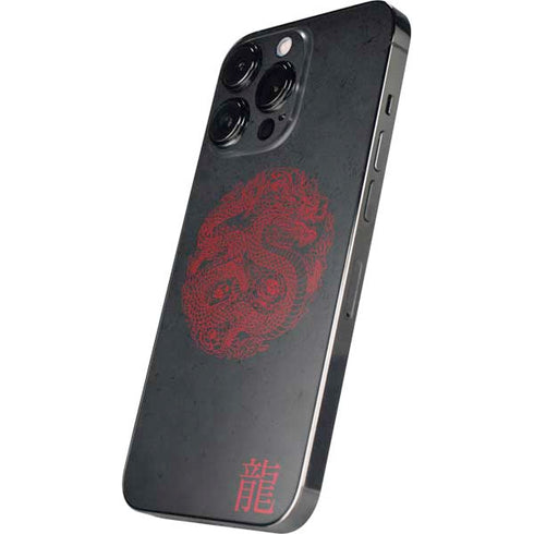Red Dragon iPhone 14 Pro Skin
