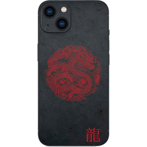 Red Dragon iPhone 14 Skin