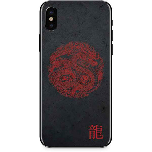Red Dragon iPhone 8 Skin
