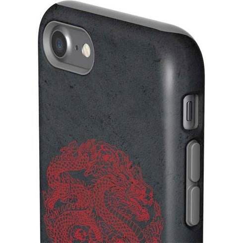Red Dragon iPhone SE (2nd & 3rd Gen) Pro Case