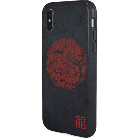 Red Dragon iPhone X Pro Case