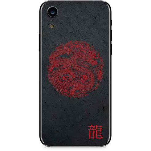 Red Dragon iPhone XR Skin