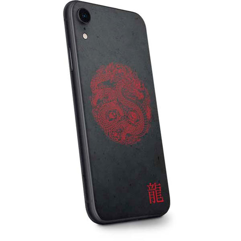 Red Dragon iPhone XR Skin