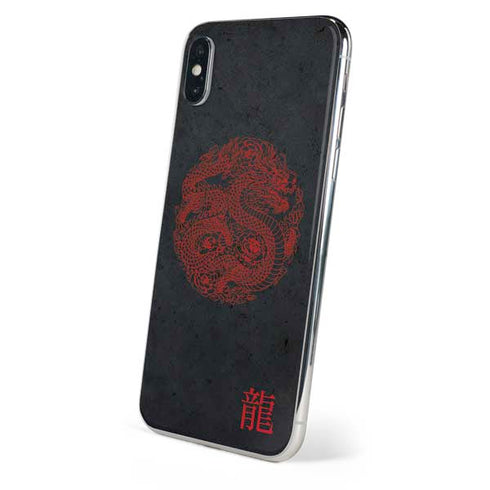 Red Dragon iPhone XS Max Skin