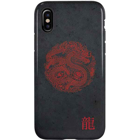 Red Dragon iPhone XS Pro Case
