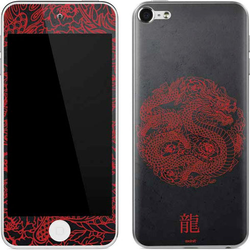 Red Dragon Apple iPod Skin