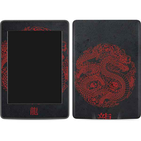 Red Dragon Amazon Kindle Skin