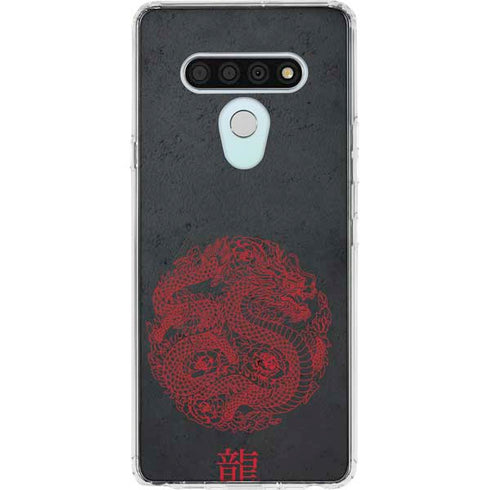 Red Dragon LG Stylo 6 Clear Case
