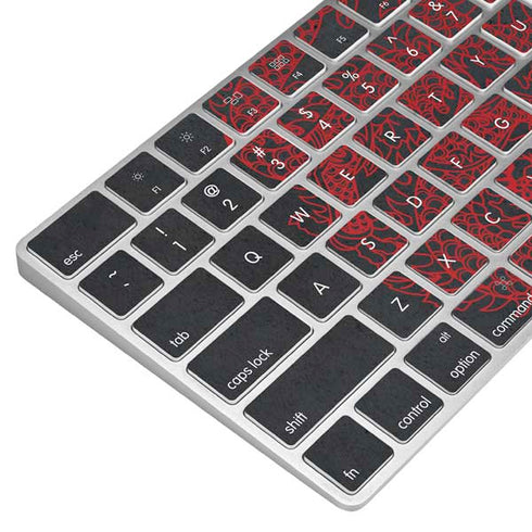 Red Dragon Magic Keyboard Skin
