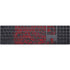 Red Dragon Magic Keyboard with Numeric Keypad Skin