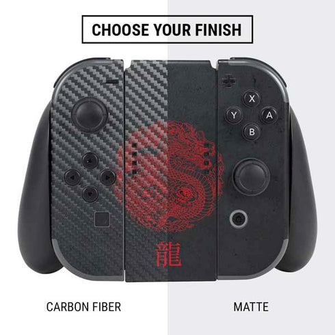 Red Dragon Nintendo Switch Bundle Skin
