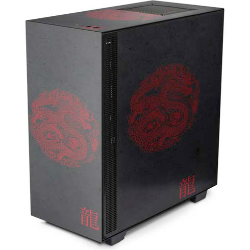 Red Dragon NZXT H510 Compact ATX Mid-Tower Case Skin