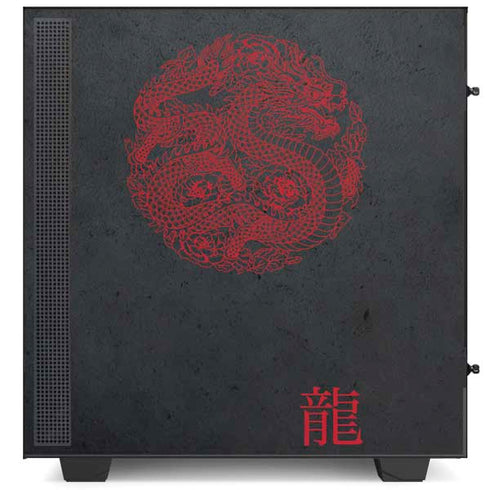 Red Dragon NZXT H510 Compact ATX Mid-Tower Case Skin