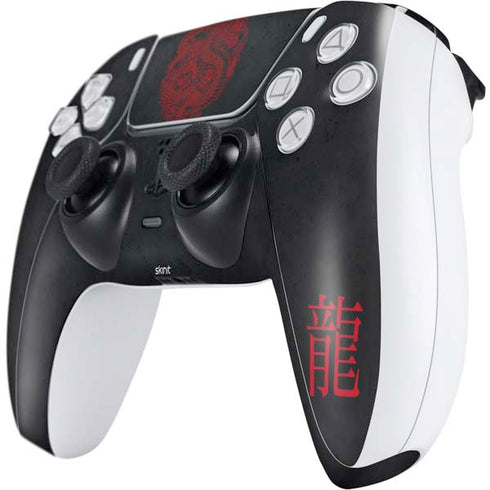 Red Dragon PS5 Controller Skin