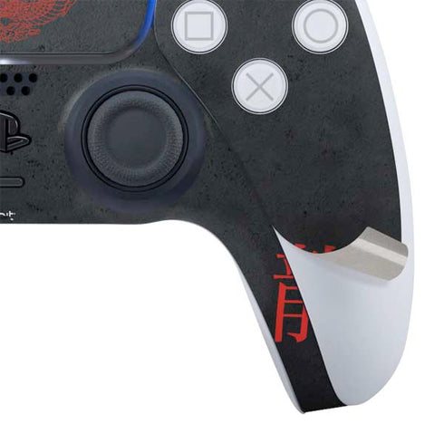 Red Dragon PS5 Controller Skin