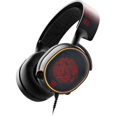 Red Dragon SteelSeries Arctis 5 Skin