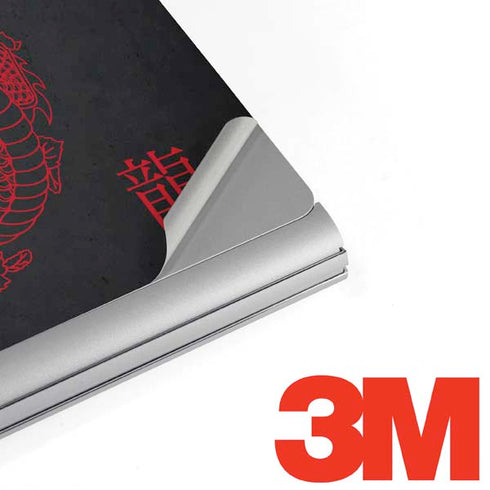 Red Dragon Surface Book 2 13.5in Skin