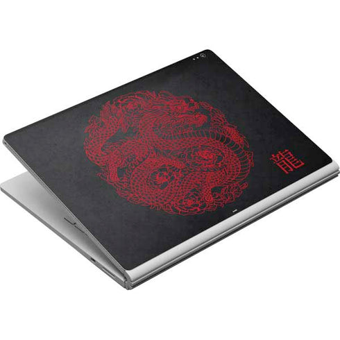 Red Dragon Surface Book Skin