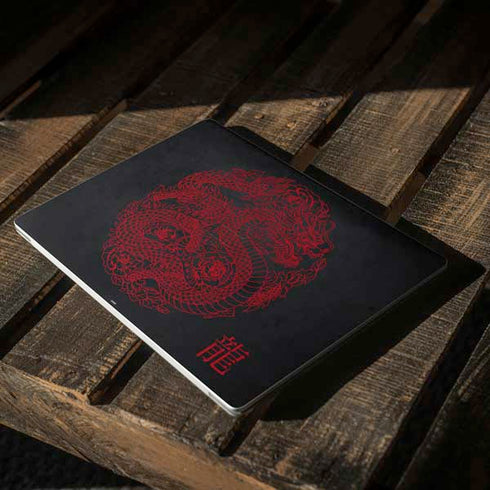 Red Dragon Surface Laptop 2 Skin